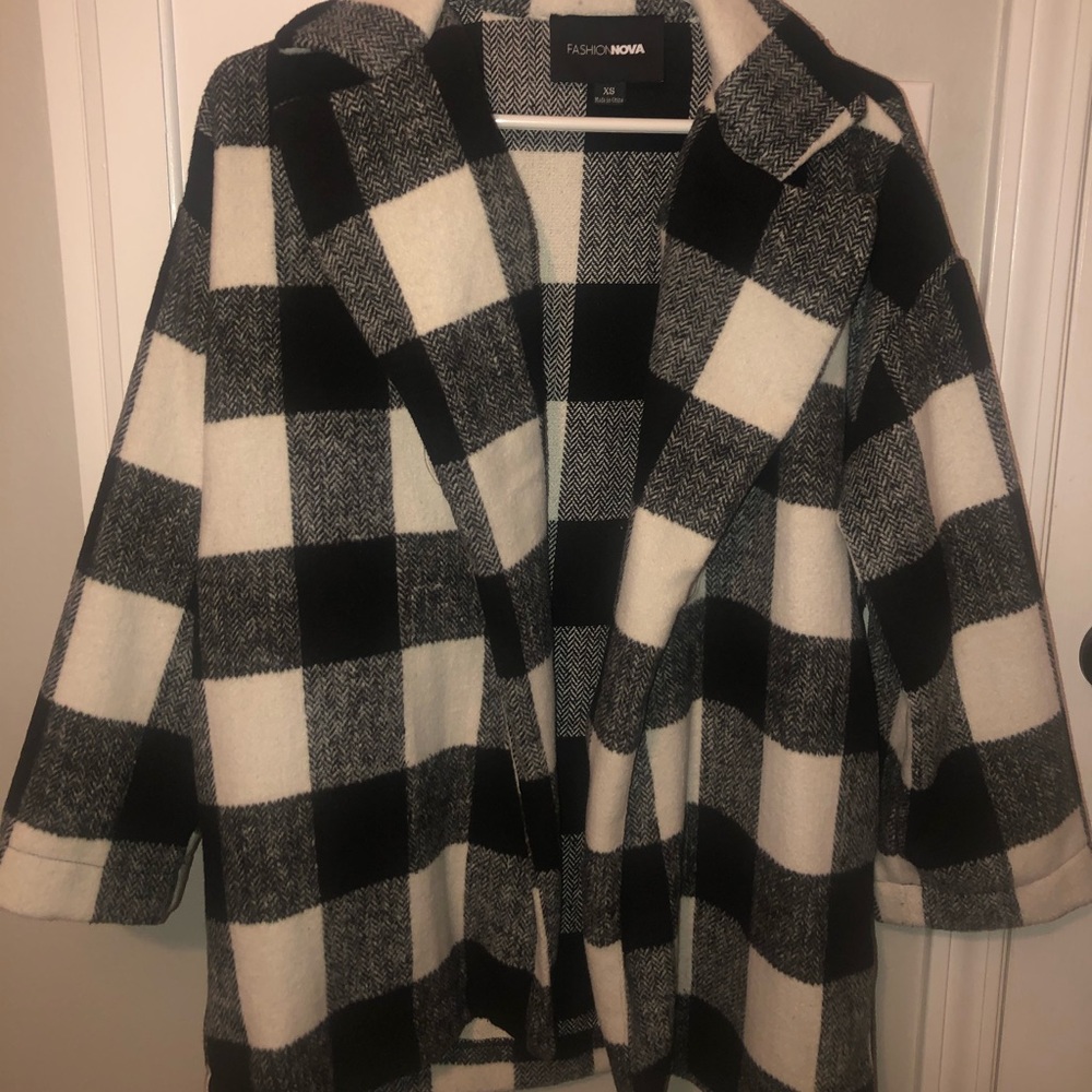 Black & White Coat